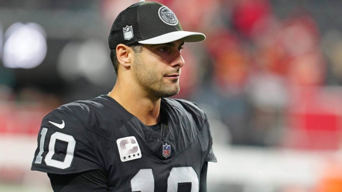 5 realistic landing spots for Jimmy Garoppolo after his 'probable' exit from the Las Vegas Raiders