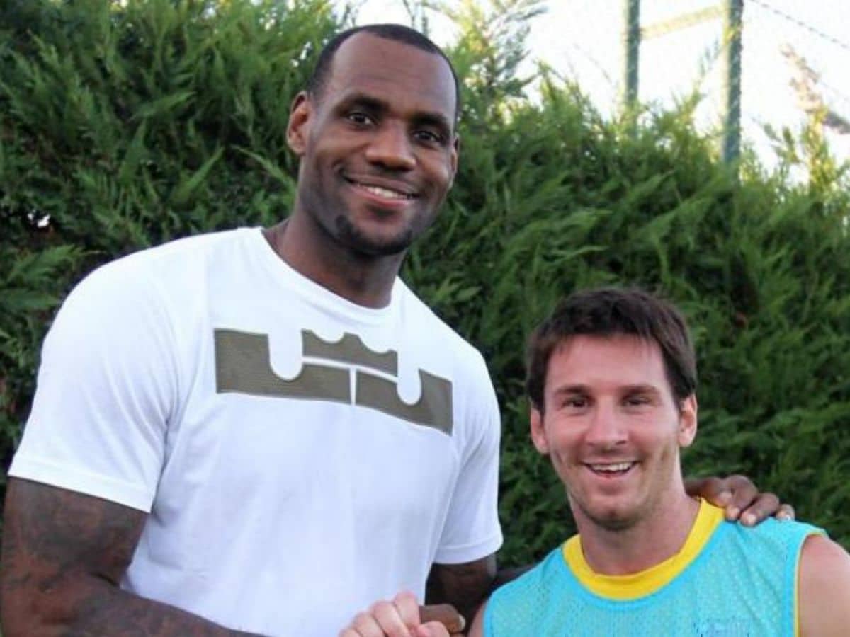 “He is the GOAT” – Lakers’ superstar LeBron James hails Lionel Messi for ‘INSPIRING’ new generation of soccer fans in the US