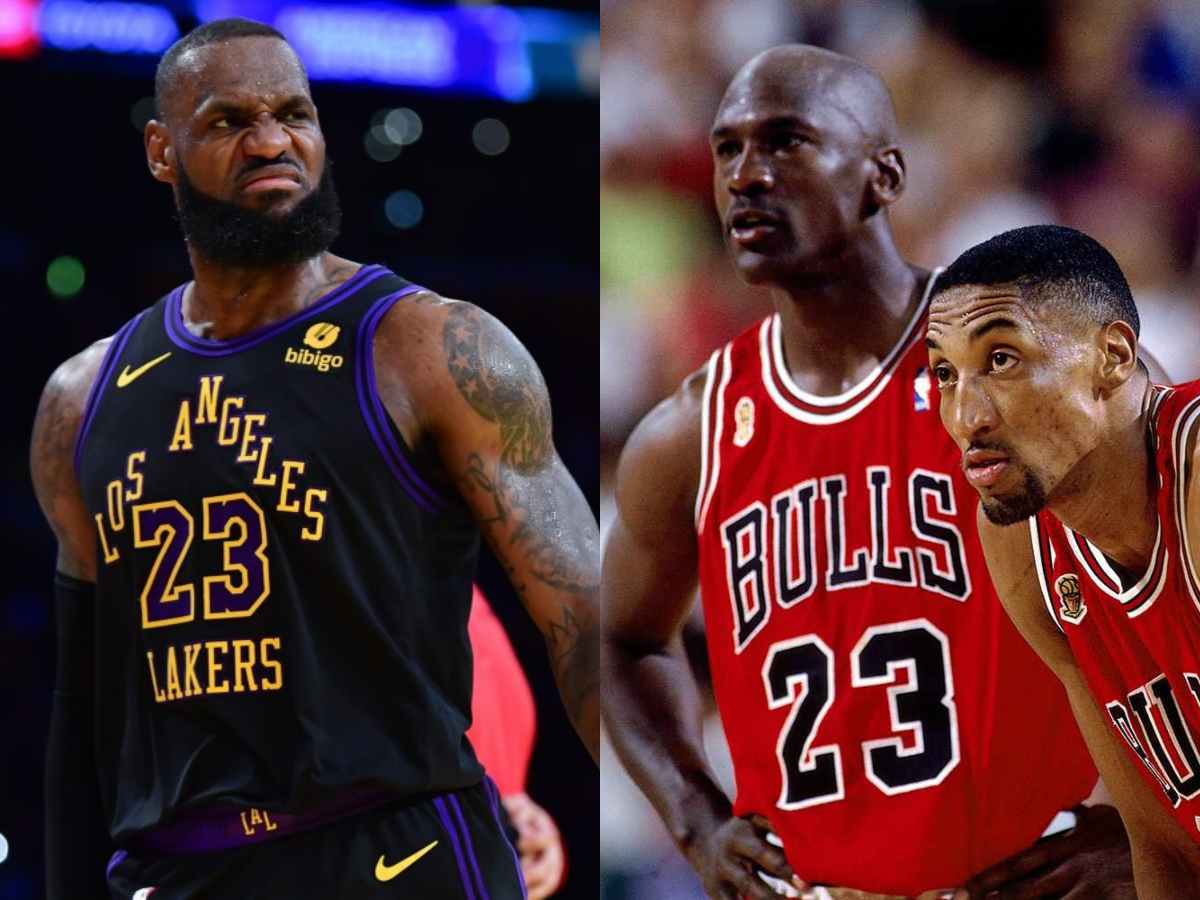 “Me being point forward…” LeBron James claims he would’ve taken Michael Jordan’s Chicago Bulls to ‘whole another level’