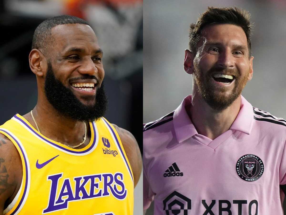 LeBron James and Lionel Messi