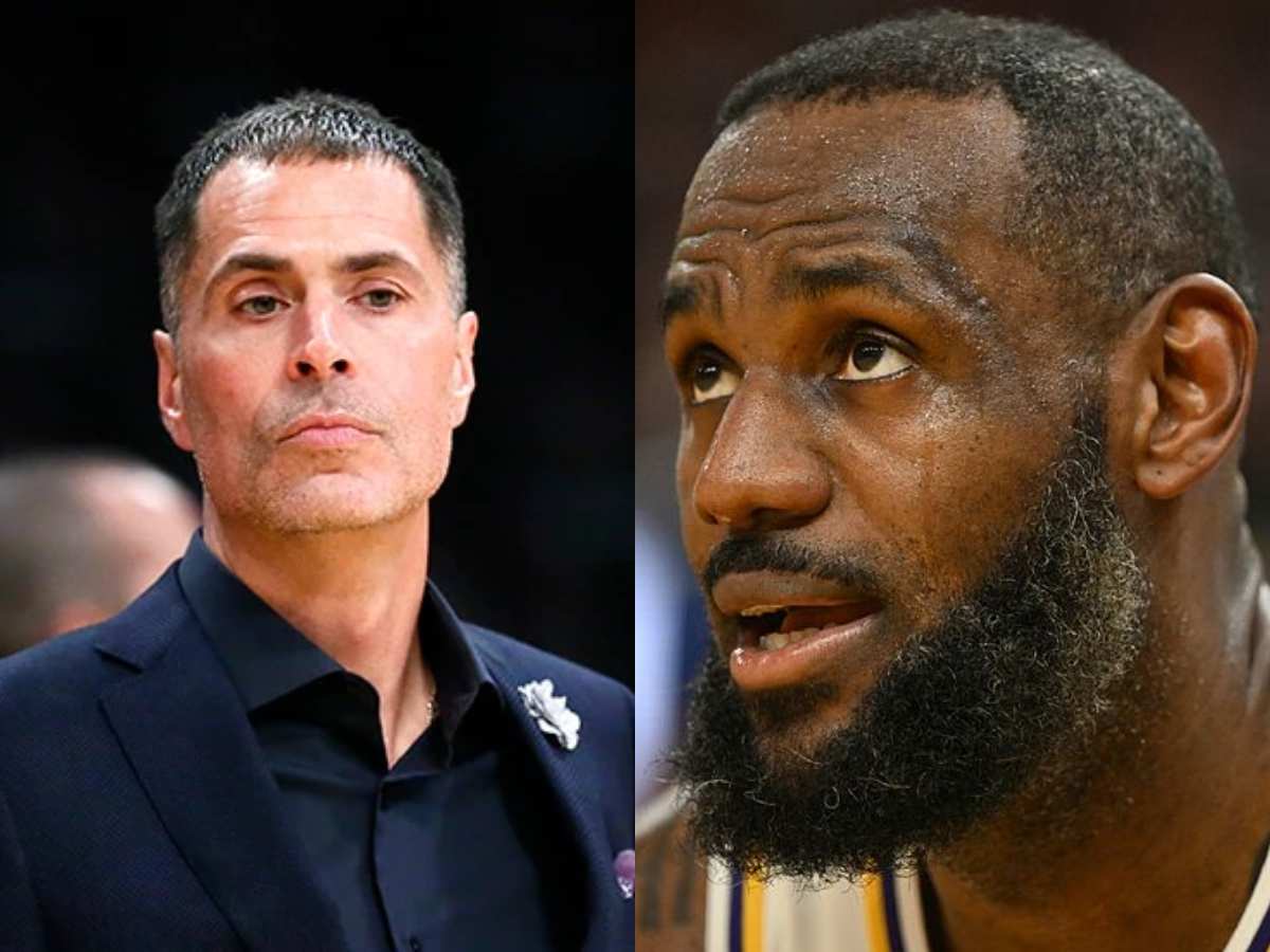 “Him and Curry winning championship would feed families!” – Rob Pelinka reportedly putting LeBron James on Lakers’ trade list has fans in SHOCK