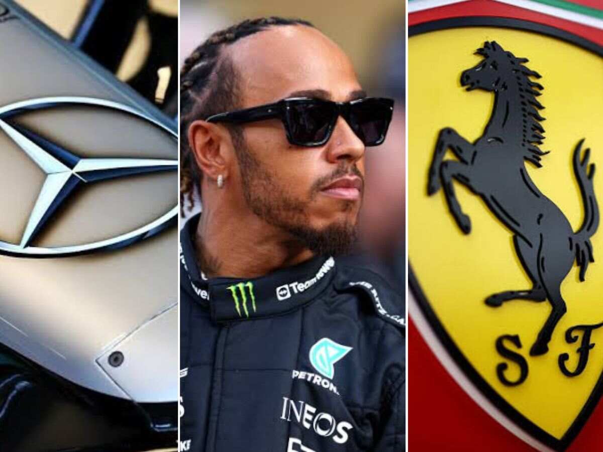 Lewis Hamilton, Ferrari and Mercedes