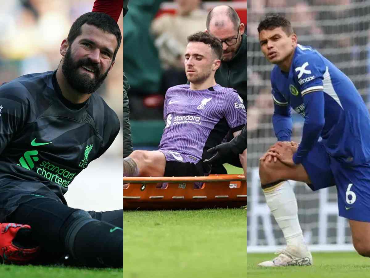 Liverpool and Chelsea injuries