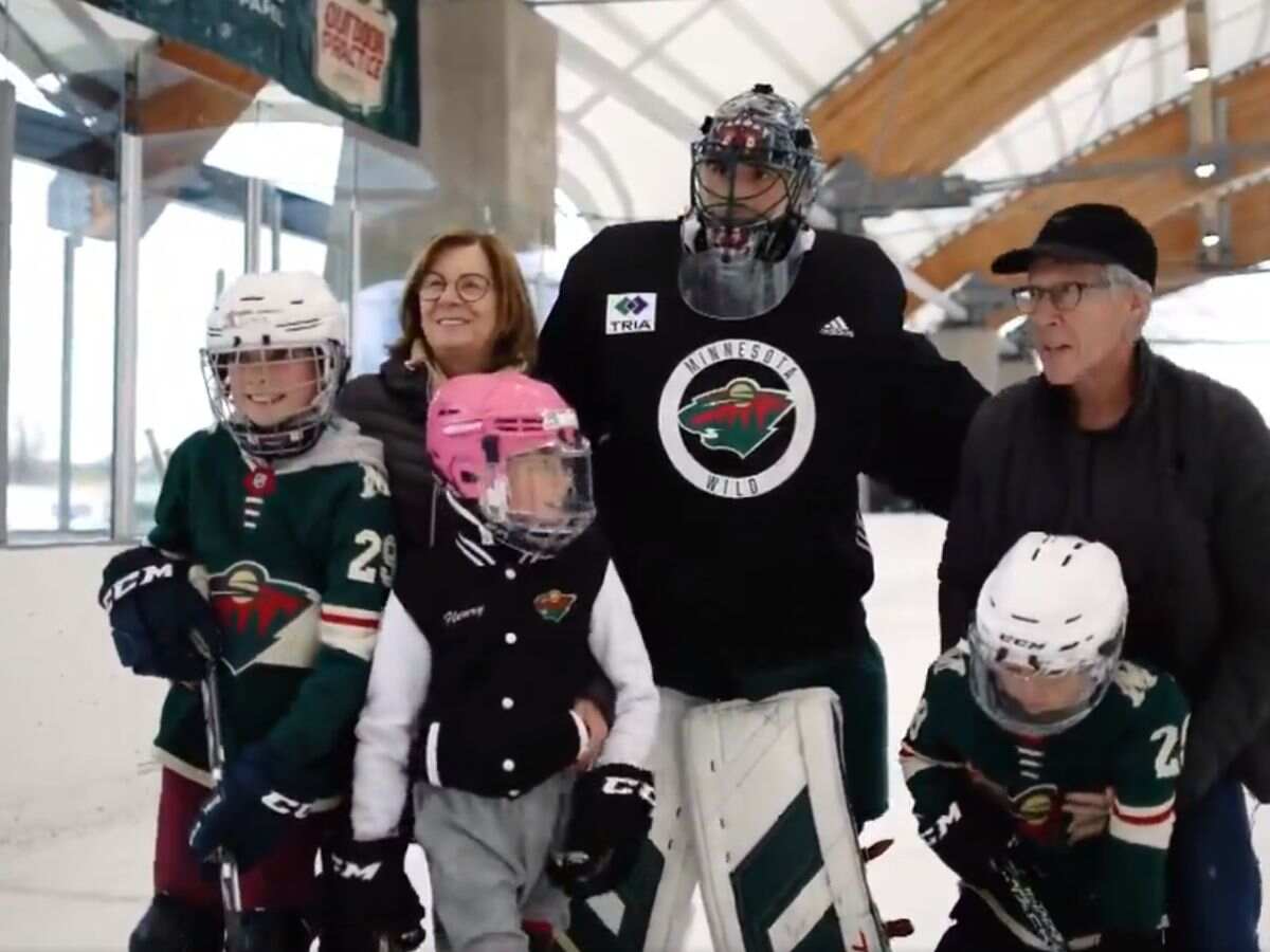 Marc-Andre Fleury with his kids [Image Credit: X]