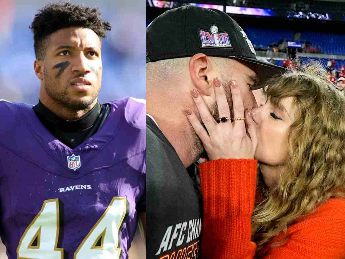 Ravens CB Marlon Humphrey is 'sick' of Taylor Swift and Travis Kelce's ...