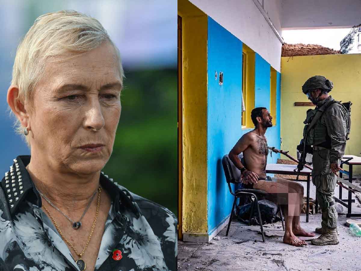 Martina Navratilova reacts to Israeli soldiers posting disturbing images of their own war crimes amid brutal ‘never-ending’ Gaza war