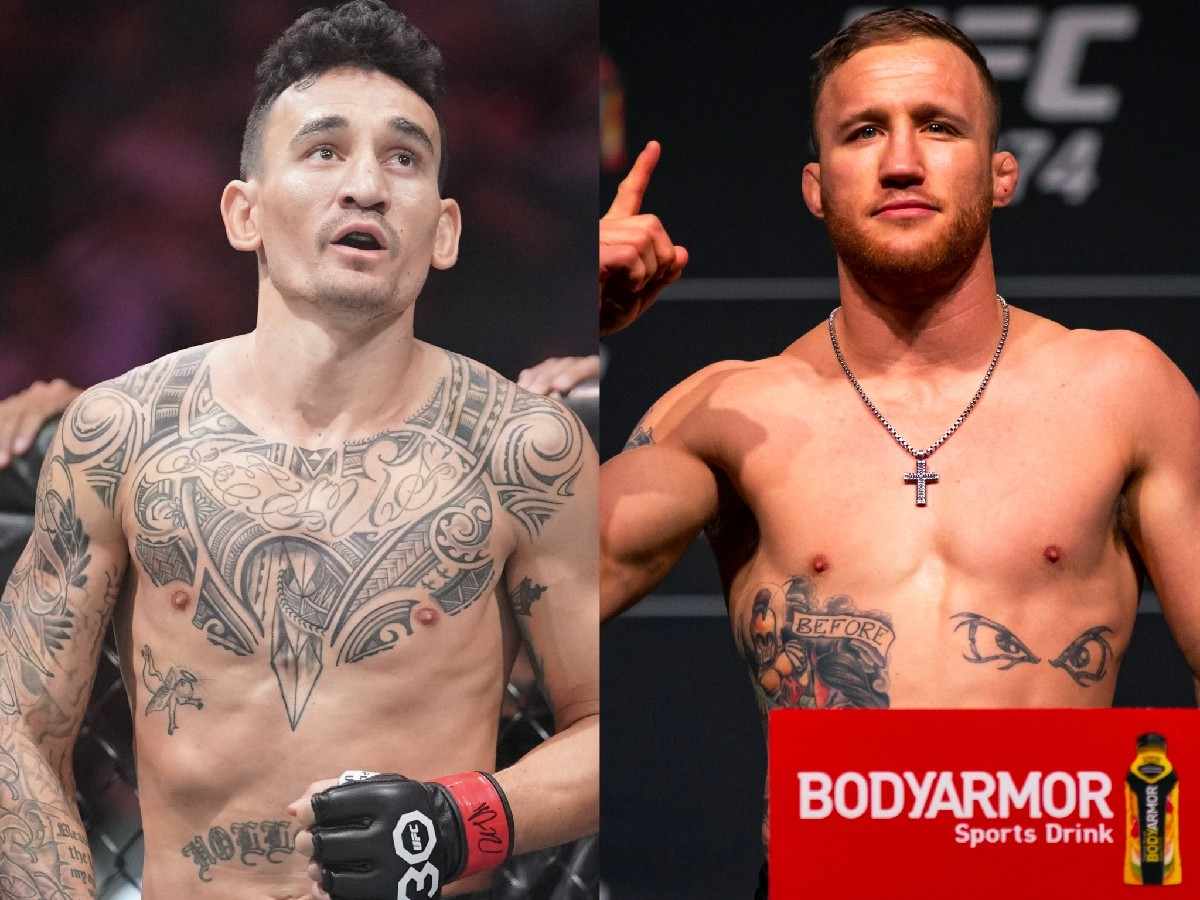 Max Holloway and Justin Gaethje