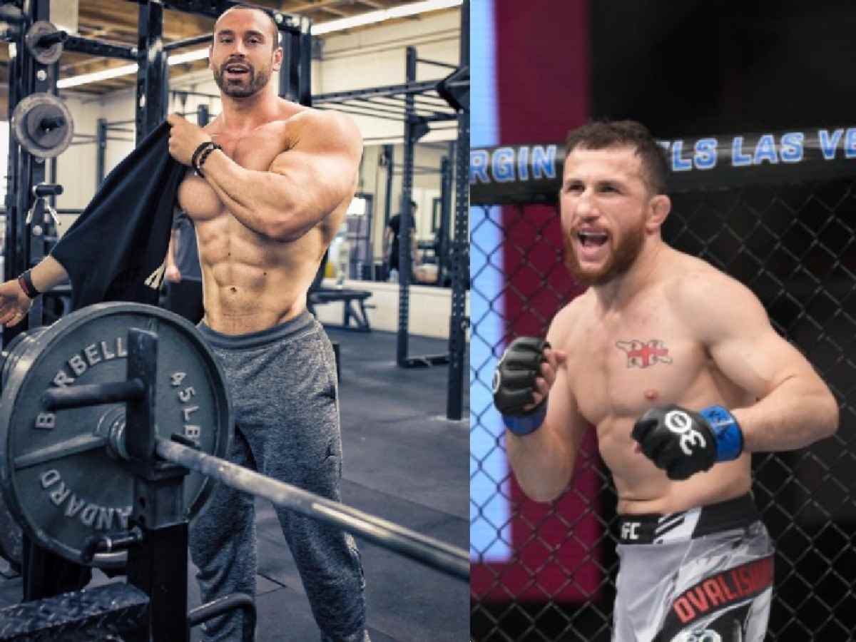 “Wasn’t strong as he looks” – 260-pound bodybuilder Bradley Martyn gets confronted by Merab Dvalishvili to takedown contest