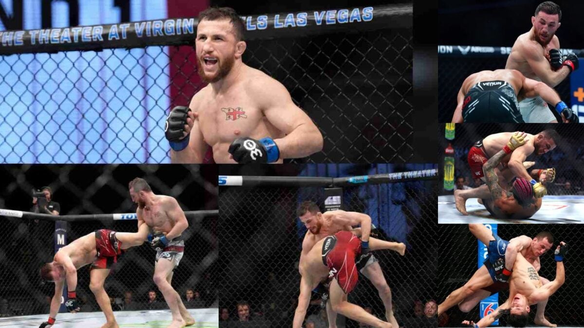 5 reasons Merab Dvalishvili shouldn't be considered the underdog at UFC 311 against Umar Nurmagomedov 4 Merab Dvalishvili fighting in the UFC