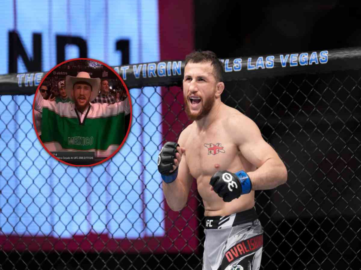 “Can date our primas, eat our carne asada anytime” – Georgian star Merab Dvalishvili channels inner Mexican at UFC Mexico City getting crowd hyped