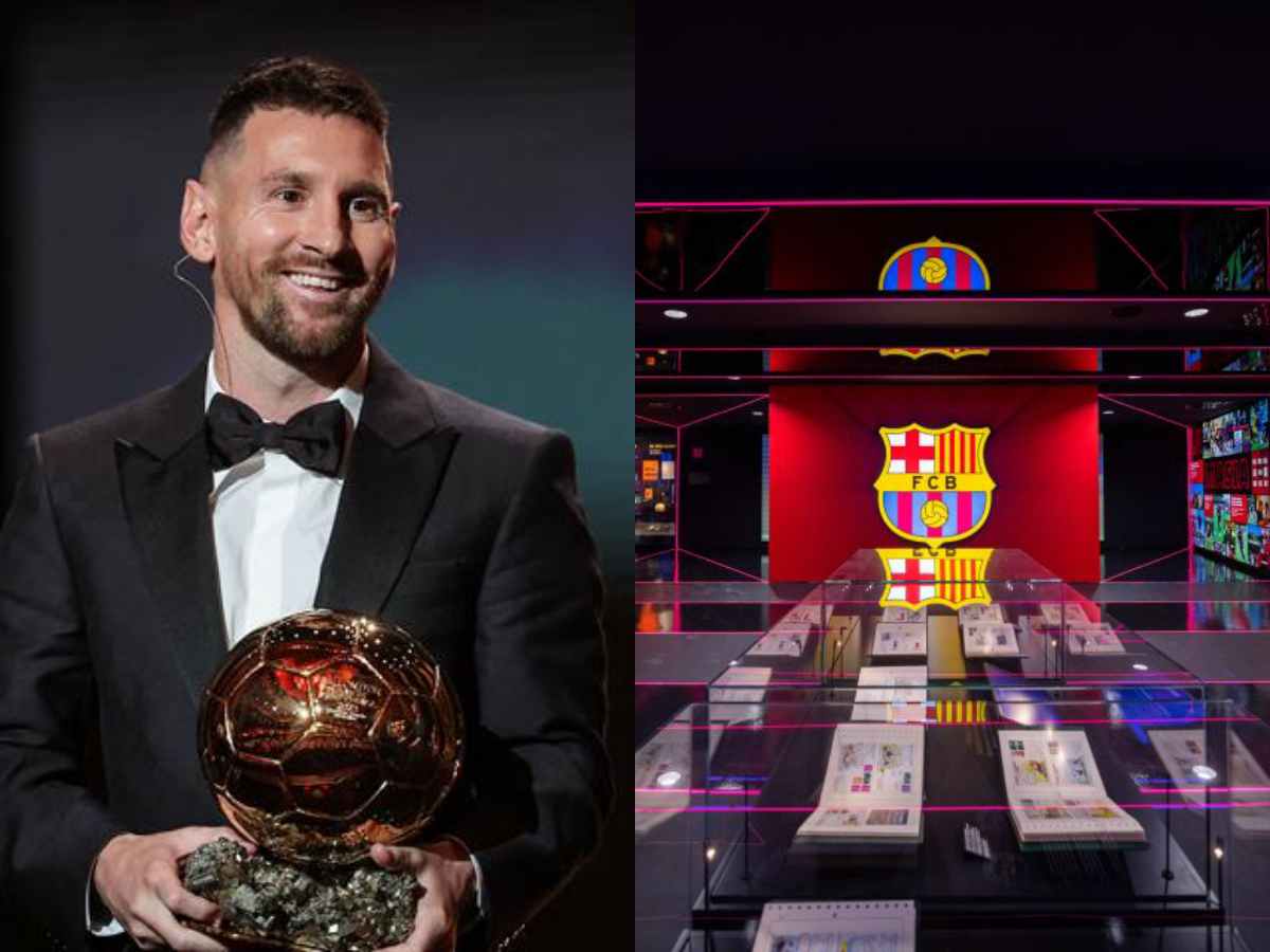 Lionel Messi’s eighth Ballon d’Or takes ‘Pride of Place’ in Barcelona museum collection in a warm gesture by the Argentina World Cup winner