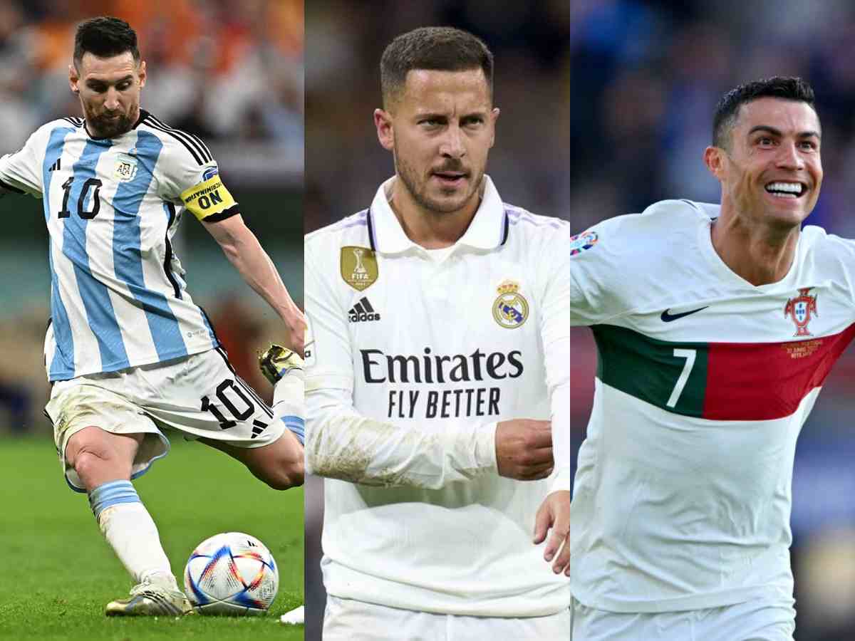 WATCH: Eden Hazard SHOCKINGLY snubs Cristiano Ronaldo and Lionel Messi, names Real Madrid legend as his GOAT