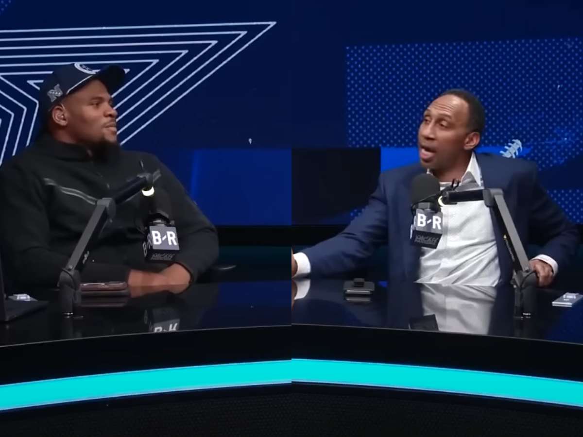 Micah Parsons and Stephen A. Smith