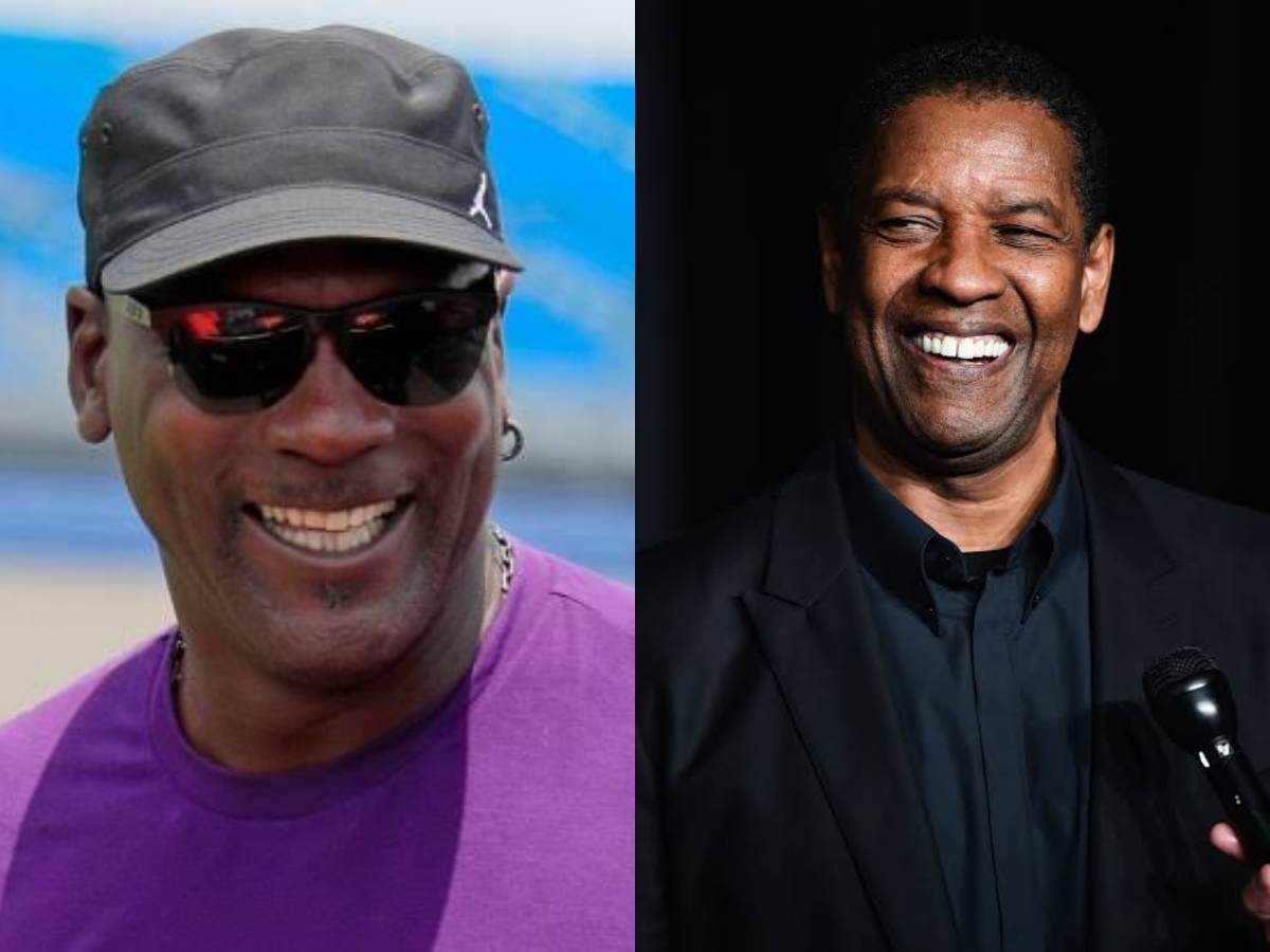 “I was doing security work,” Hollywood star Denzel Washington recalls failed attempt at getting Michael Jordan drunk