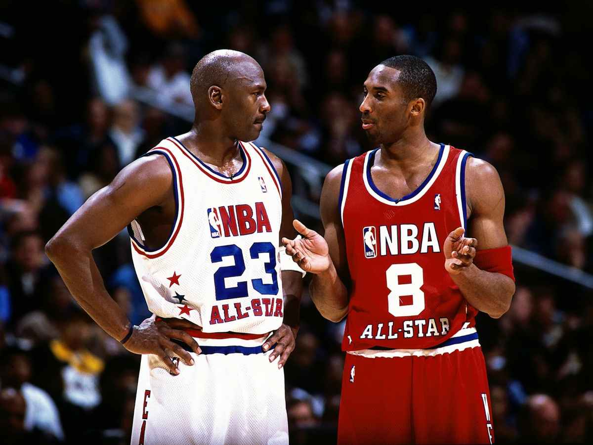 Michael Jordan and Kobe Bryant