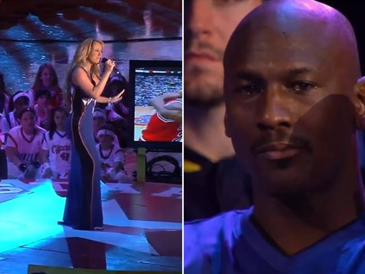 Clip of Michael Jordan in tears as Mariah Carey performed in star’s jersey resurfaces; fans react