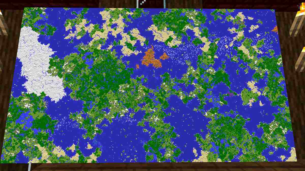 Minecraft World.