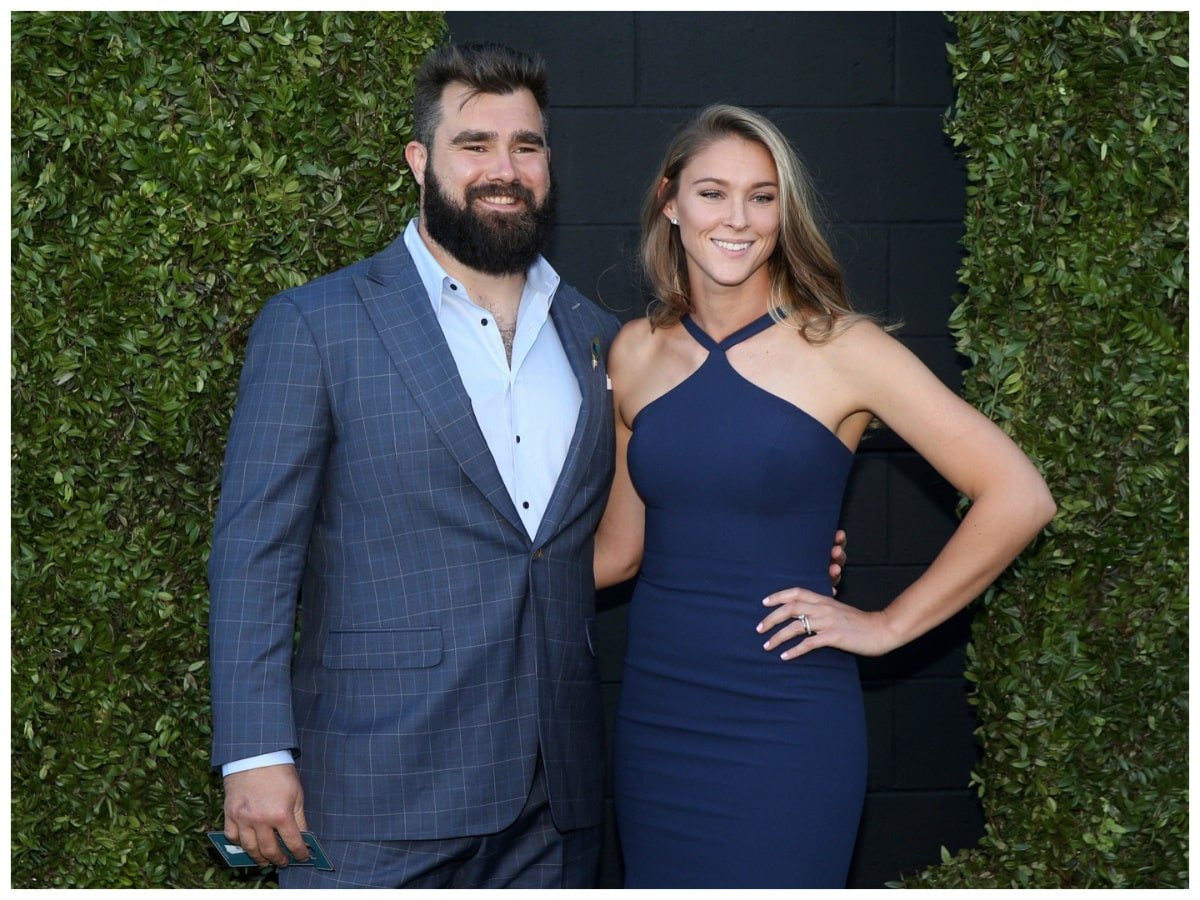 Jason Kelce and wife Kylie