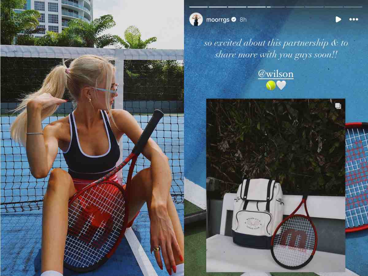 “So excited,” $485 million worth Wilson SG partners with Taylor Fritz’s influencer girlfriend Morgan Riddle