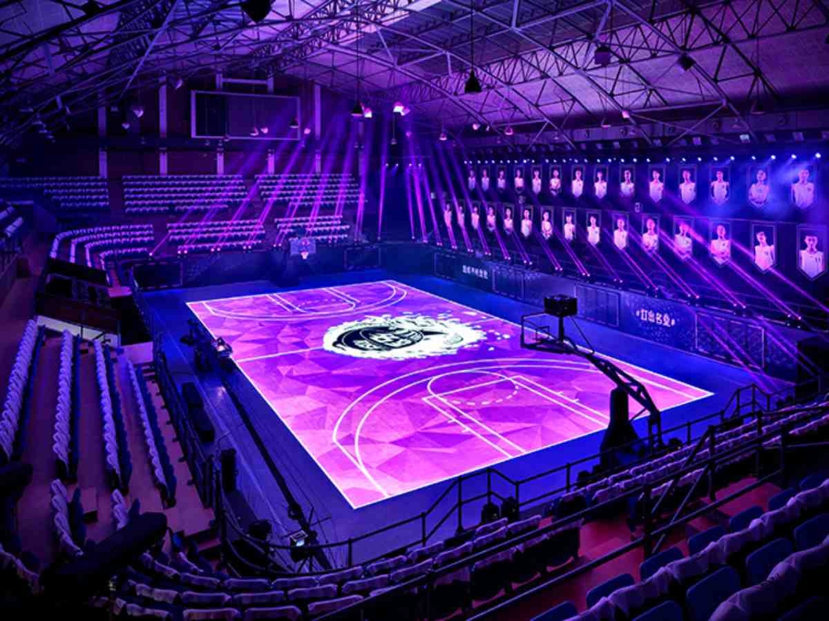 NBA LED Court