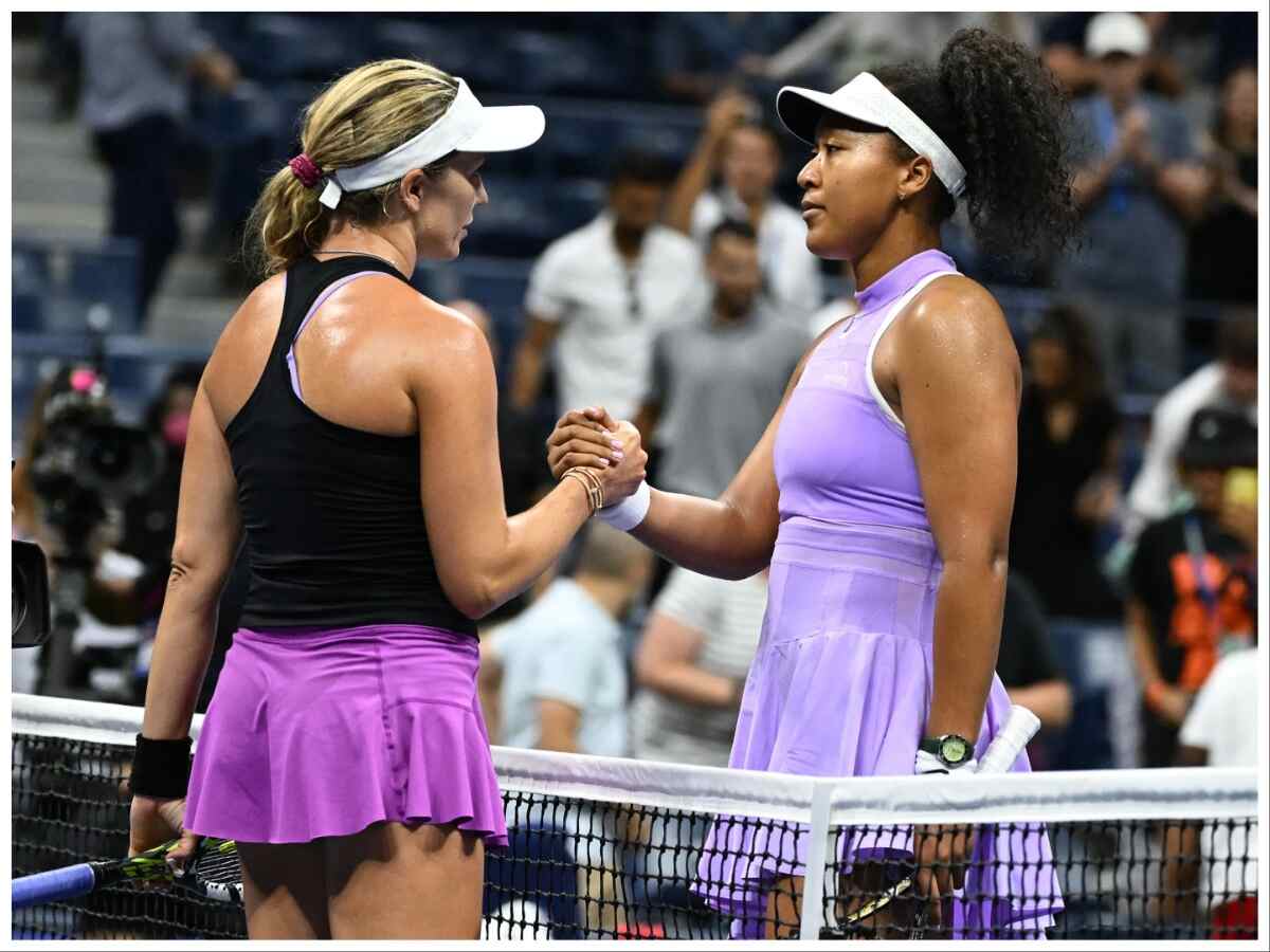 Naomi Osaka and Danielle Collins