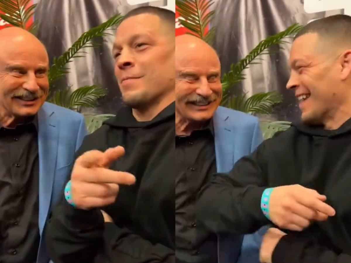 WATCH: “Liked when you said audience is a bunch of ho*s!” Dr. Phil and Nate Diaz cross paths in wildest crossovers 