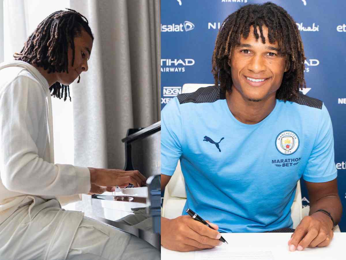 Nathan Ake piano