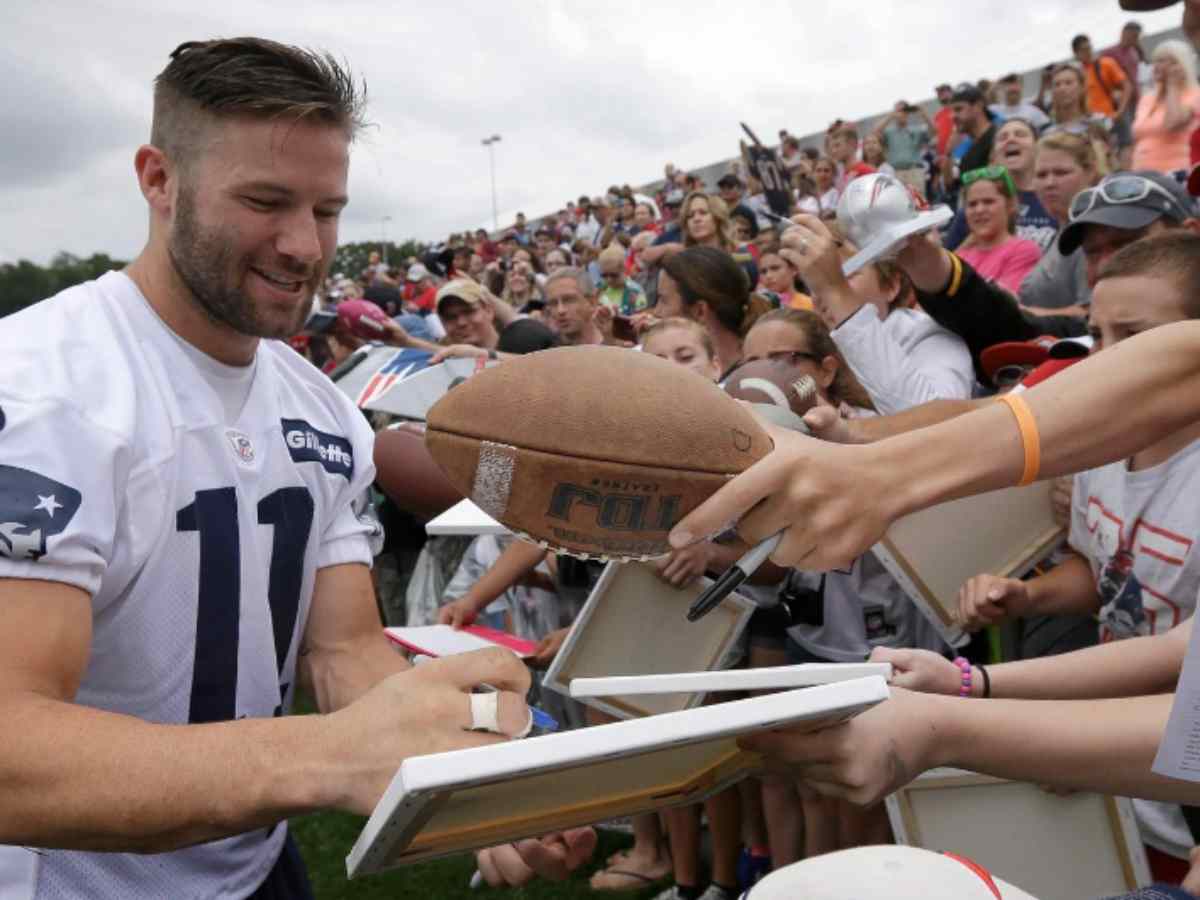 New England Patriots' star Julian Edelman