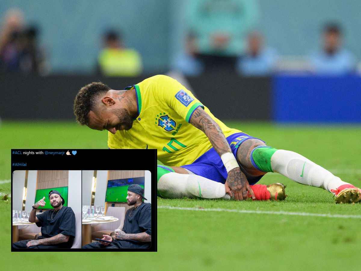 “Injury nights?” – Fans in splits over Al Hilal’s official Twitter handle’s ‘ACL NIGHTS’ caption under Neymar’s pic