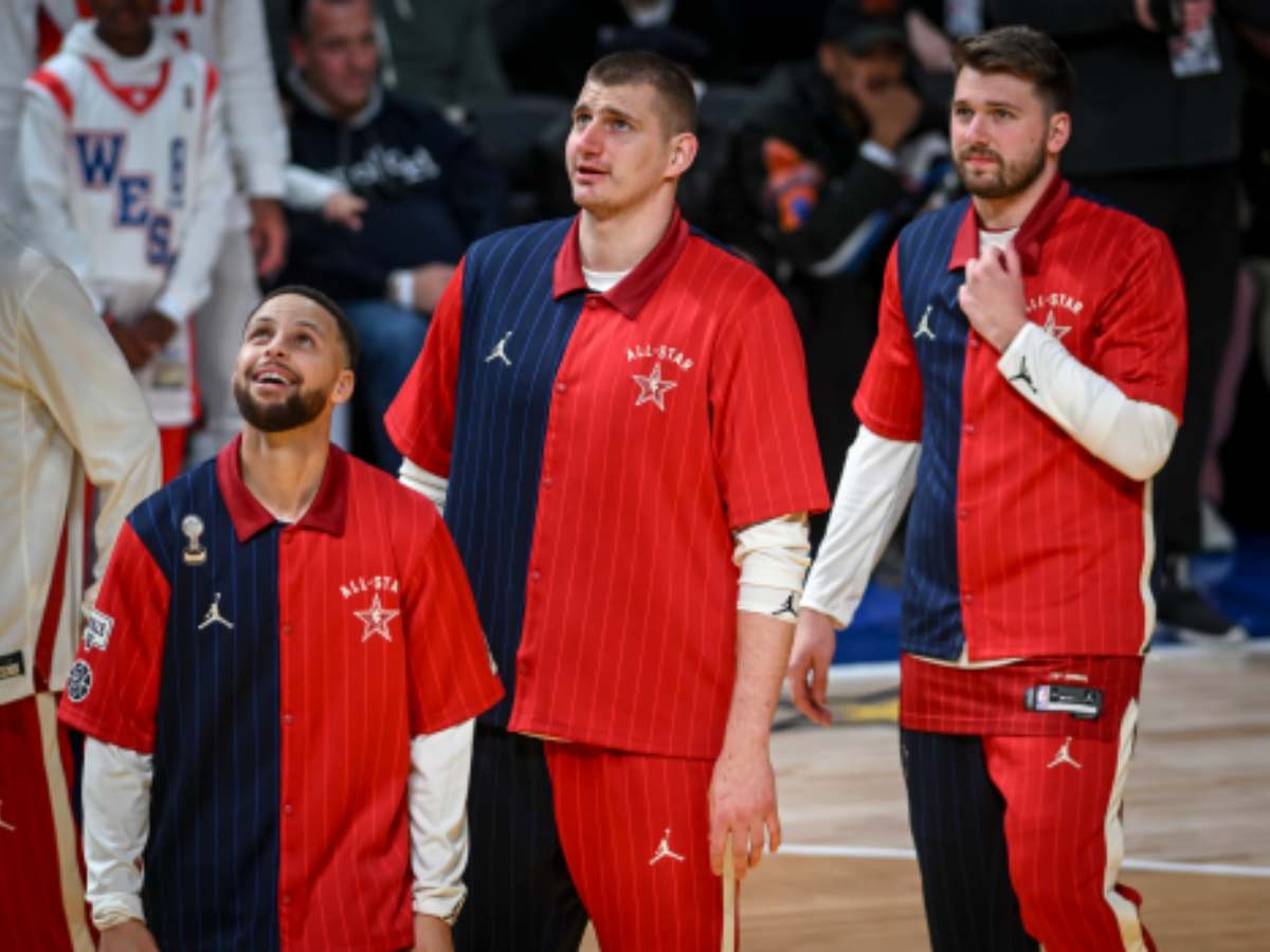 Nikola Jokic, Luka Doncic and Stephen Curry