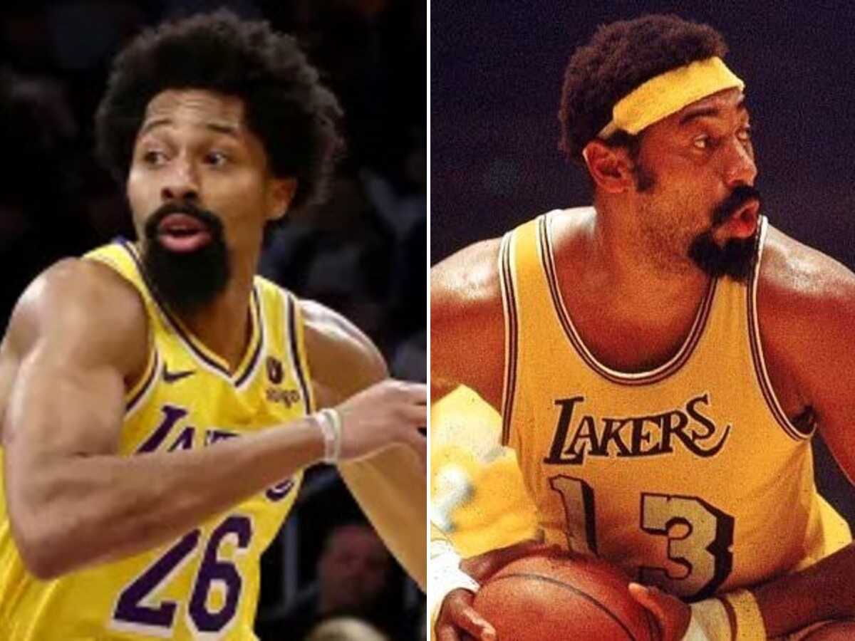 “Guess that’s Wilt Chamberlain” – Lakers signing Spencer Dinwiddie HILARIOUSLY compared to actor from Winning Time series