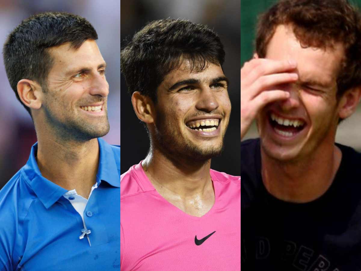 “None of it is real,” Novak Djokovic, Andy Murray and Carlos Alcaraz participate among other ATP icons in a star-studded hilarious lineup video that will have you questioning reality