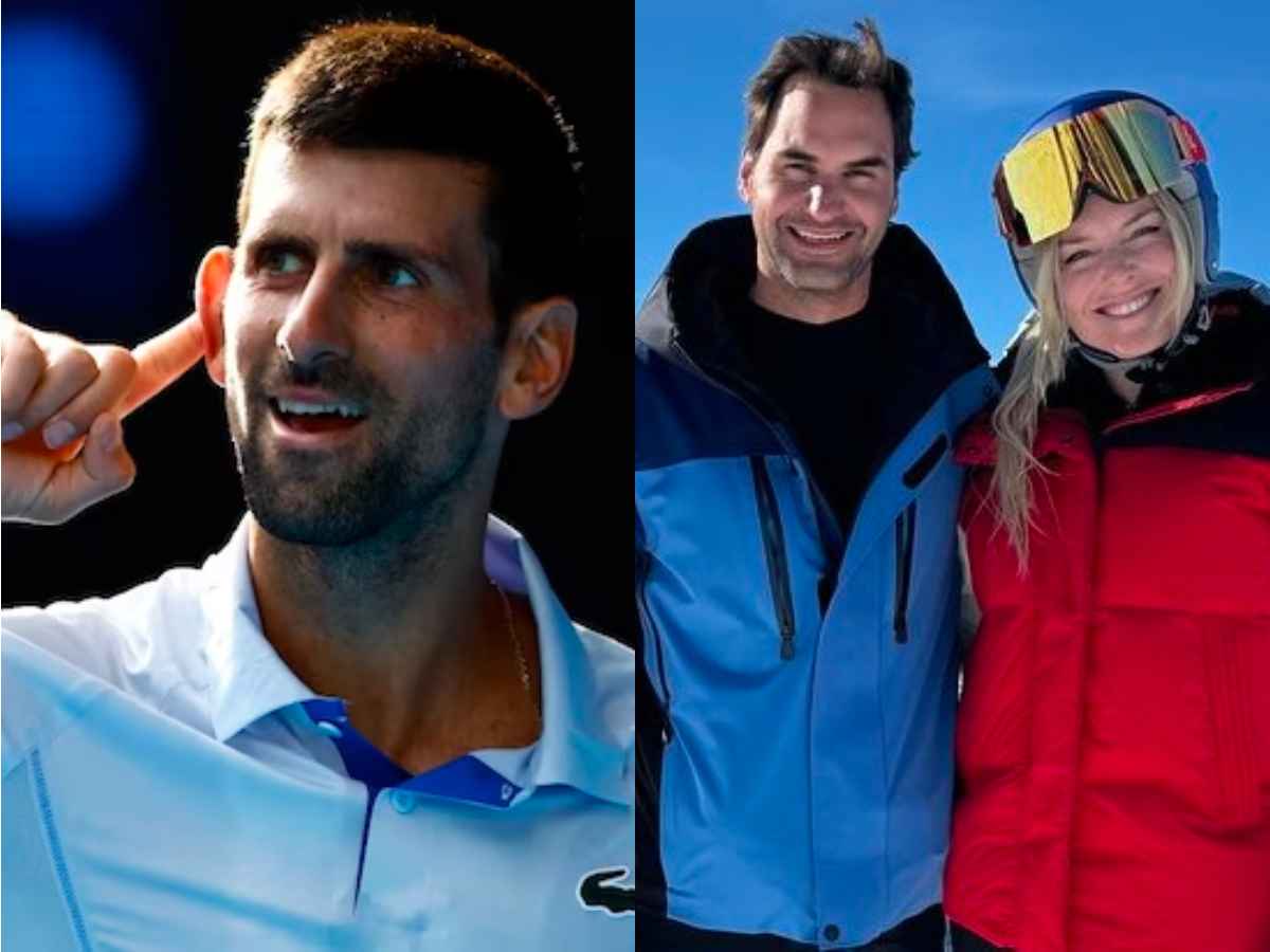 “Most vile and toxic” – Novak Djokovic fans face public scrutiny for criticizing Lindsey Vonn after she adjudged Roger Federer as ‘GOAT’