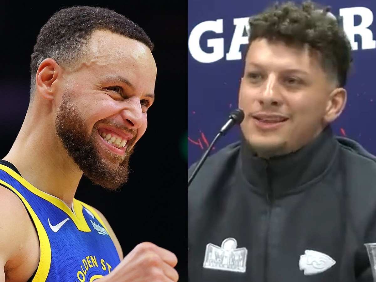 “LeBron fans not gonna like this” – Patrick Mahomes compares himself to Stephen Curry leaving Bay Area fans in splits ahead of Super Bowl