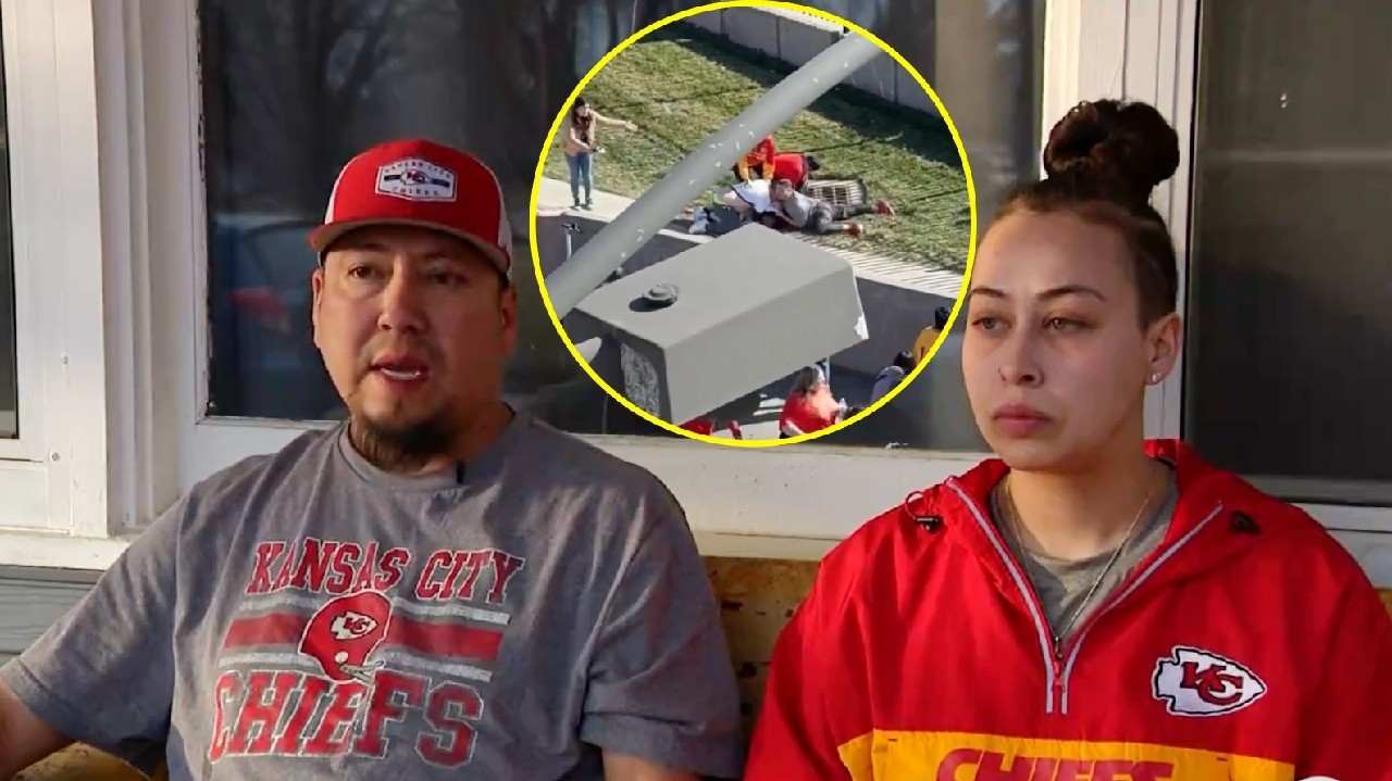 WATCH: Heroic Kansas City Chiefs fans subdue Super Bowl parade shooting suspect in incredible caught-on-camera moment