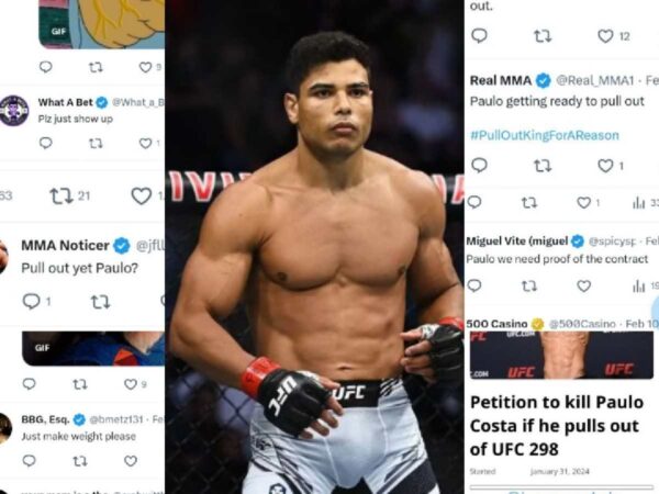 Paulo Costa has had many pull-outs in his career