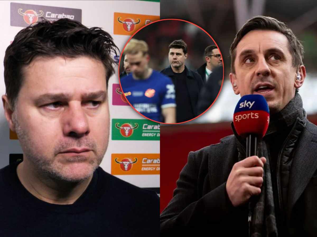 Pochettino hit back at Neville