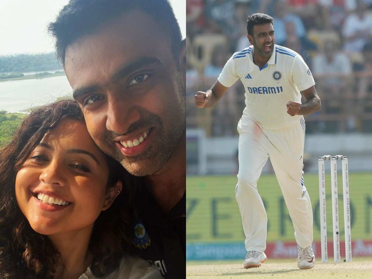 “Longest 48hours of our lives,” Prithi Narayanan reveals ‘a lot happened between’ husband Ravichandran Ashwin’s 500 and 501 Test wickets, check why