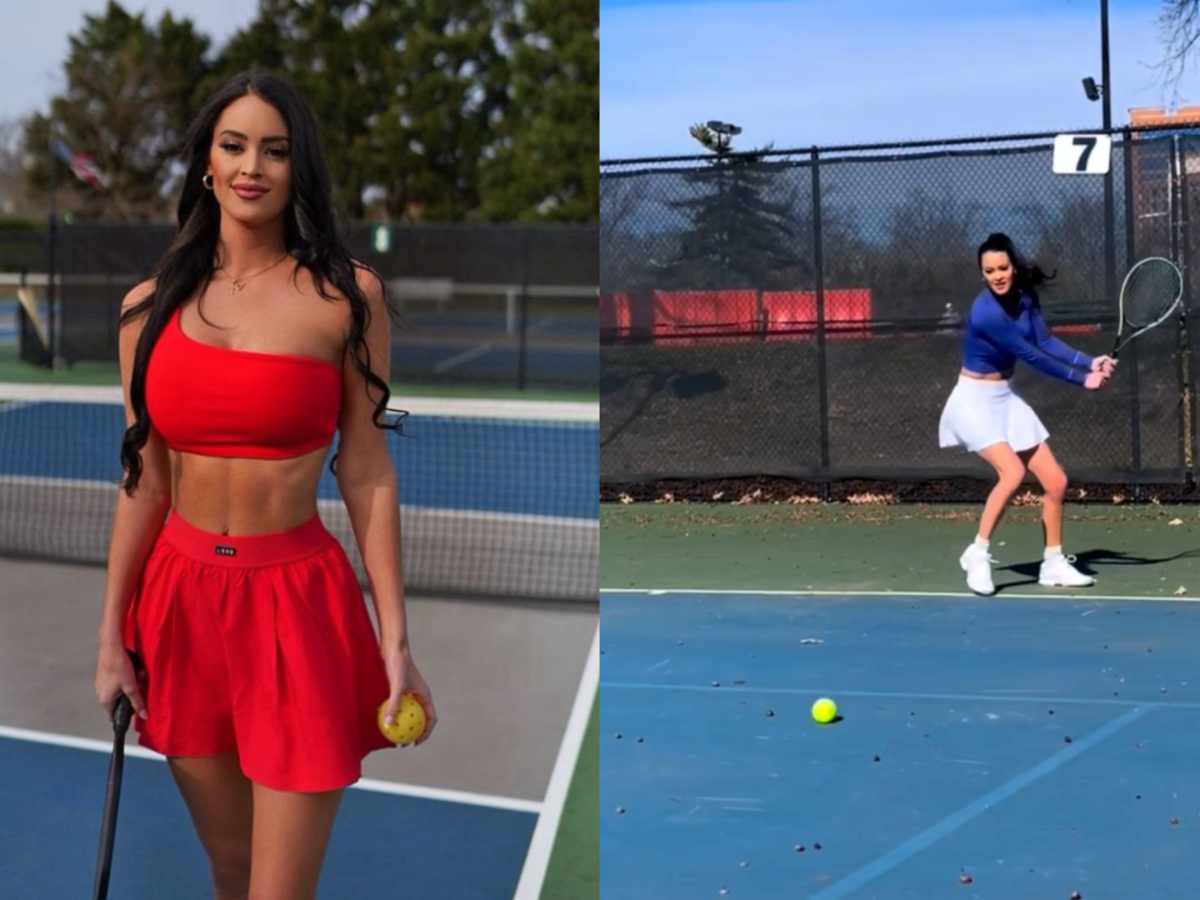 “It’s not taking over tennis,” Renowned tennis influencer trashes ‘dramatic’ allegations as she tries her hand at pickleball