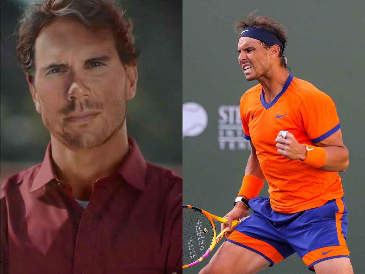 WATCH: “We have Nadal at home”- Rafael Nadal’s “creepy” AI alter-ego turns to be a “nightmare” for fans