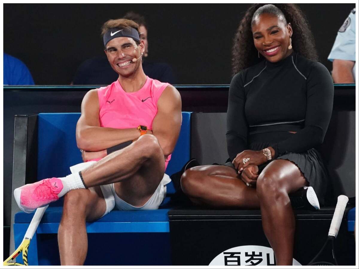 Rafael Nadal and Serena Williams