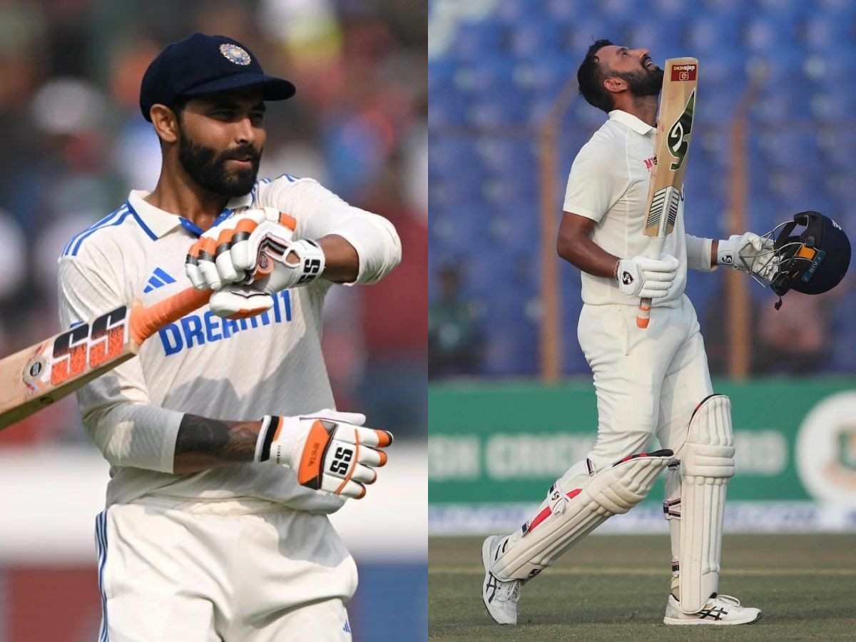 Ravindra Jadeja Cheteshwar Pujara