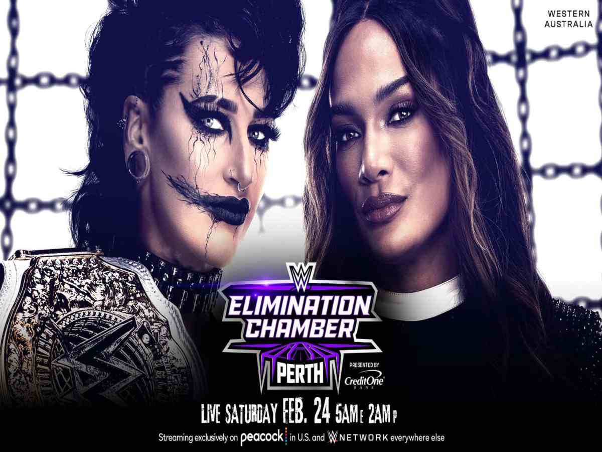 Rhea Ripley vs Nia Jax at Elimination Chamber