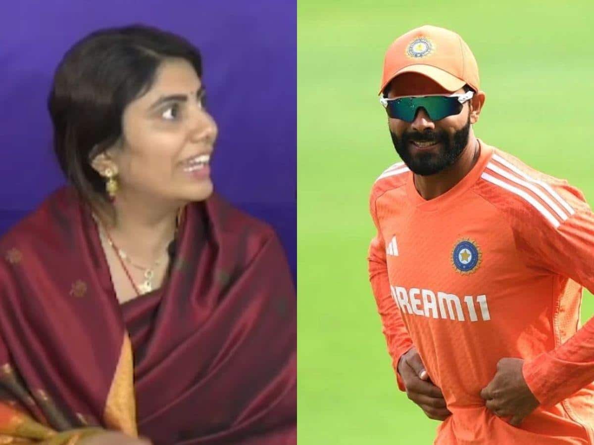 WATCH: Ravindra Jadeja’s wife Rivaba Jadeja FUMES after journalist asks for comments regarding father-in-law