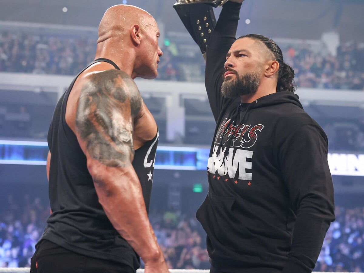 The Rock and Roman Reigns