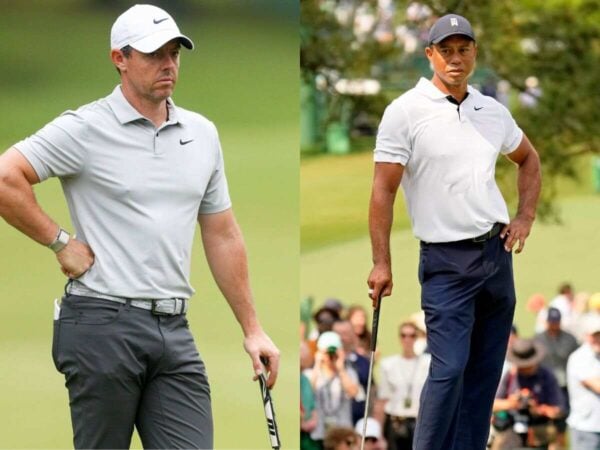 Rory McIlroy and Tiger Woods