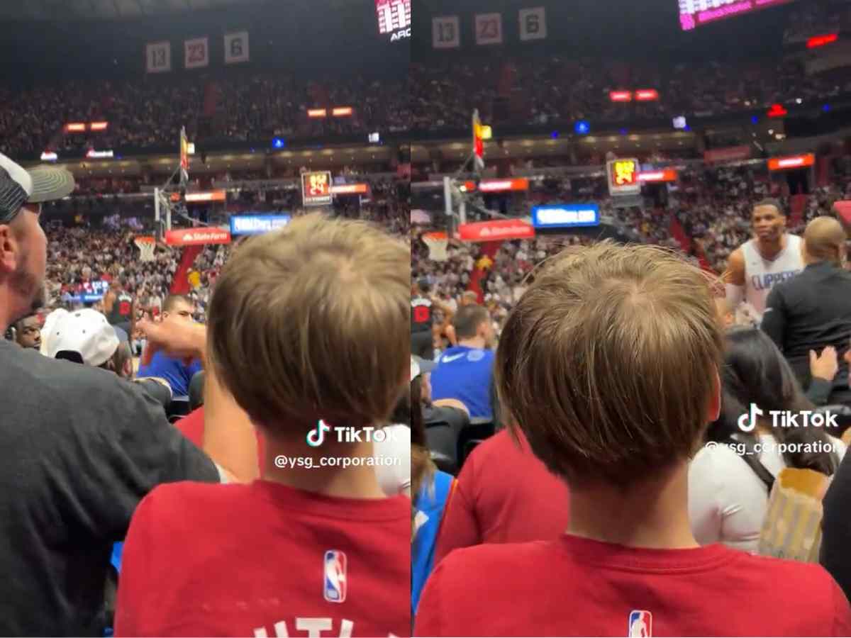 WATCH: Heat fan kicked out after calling Russell Westbrook ‘boy’; fans react