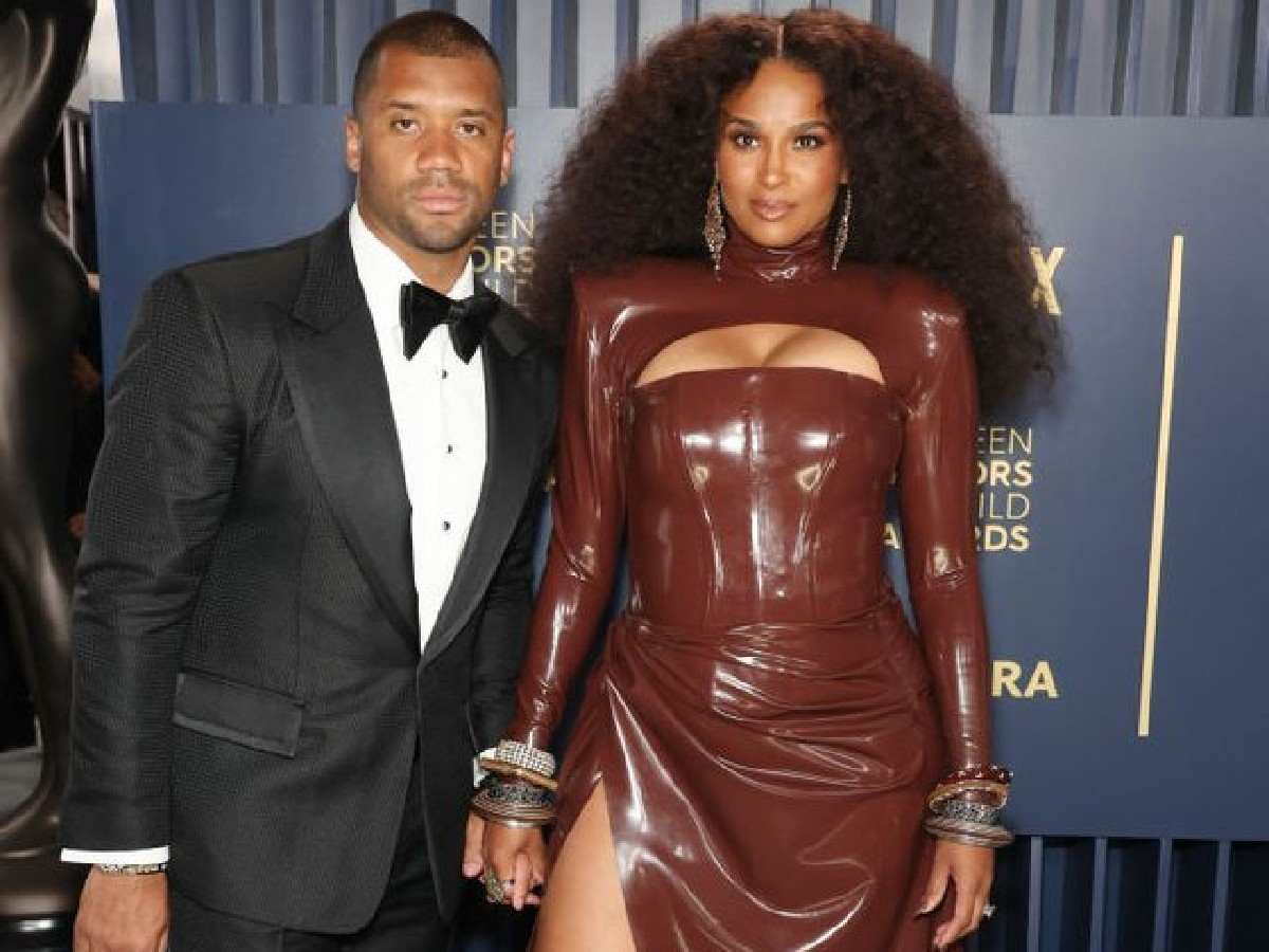 Russell Wilson and Ciara at SAG Awards