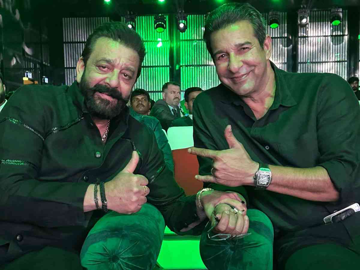 WATCH: Not Sachin Tendulkar! Sanjay Dutt calls Pakistan great Wasim Akram the ‘GOD of cricket’, netizens say ‘Abhi pee ke aya hai’