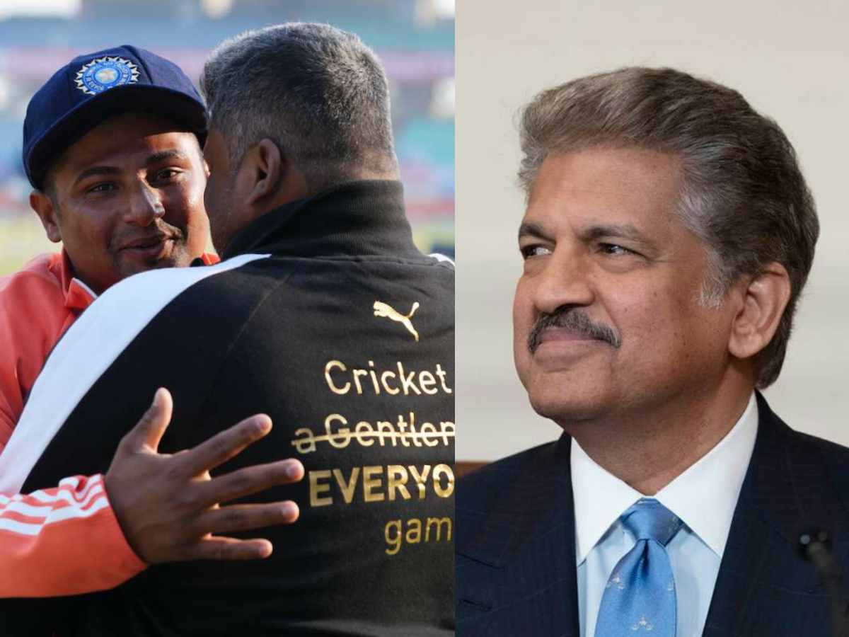 “Inspirational parent,” Anand Mahindra wants to gift Thar SUV to Sarfaraz Khan’s father Naushad Khan after son’s Test debut